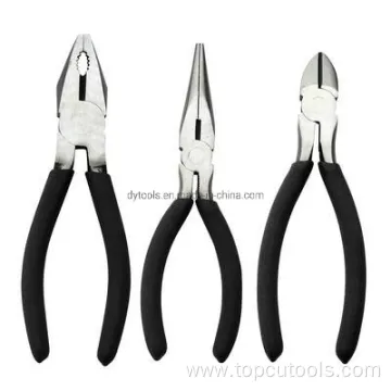 Plier Set 3PCS Fxa (side cutter, lineman, nose pl.)